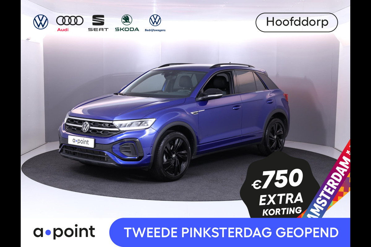 Volkswagen T-Roc 1.5 TSI R-Line 150 pk Automaat (DSG) | Private lease vanaf € 647,- pm | Verlengde garantie | Navigatie via App | Parkeersensoren (Park assist) | Achteruitrijcamera | Adaptieve cruise control | Black style pakket | Volkswagen T-Roc 1.5 TSI R-Line 150 pk Automaat (DSG) | Private lease vanaf € 647,- pm | Verlengde garantie | Navigatie via App | Parkeersensoren (Park assist) | Achteruitrijcamera | Adaptieve cruise control | Black style pakket |