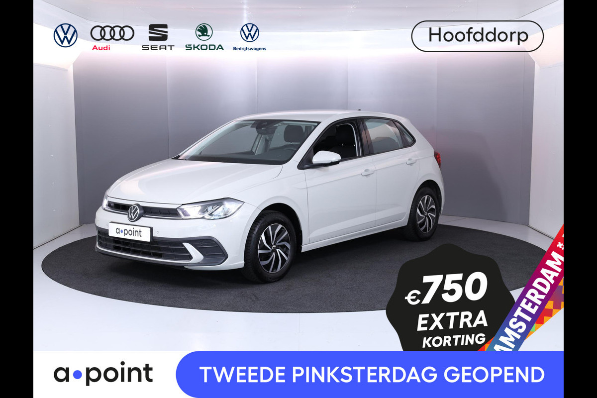 Volkswagen Polo 1.0 TSI Life 95 pk | Verlengde garantie | Navigatie via App | Parkeersensoren | Adaptieve cruise control | LED koplampen | Apple Carplay/Android Auto |