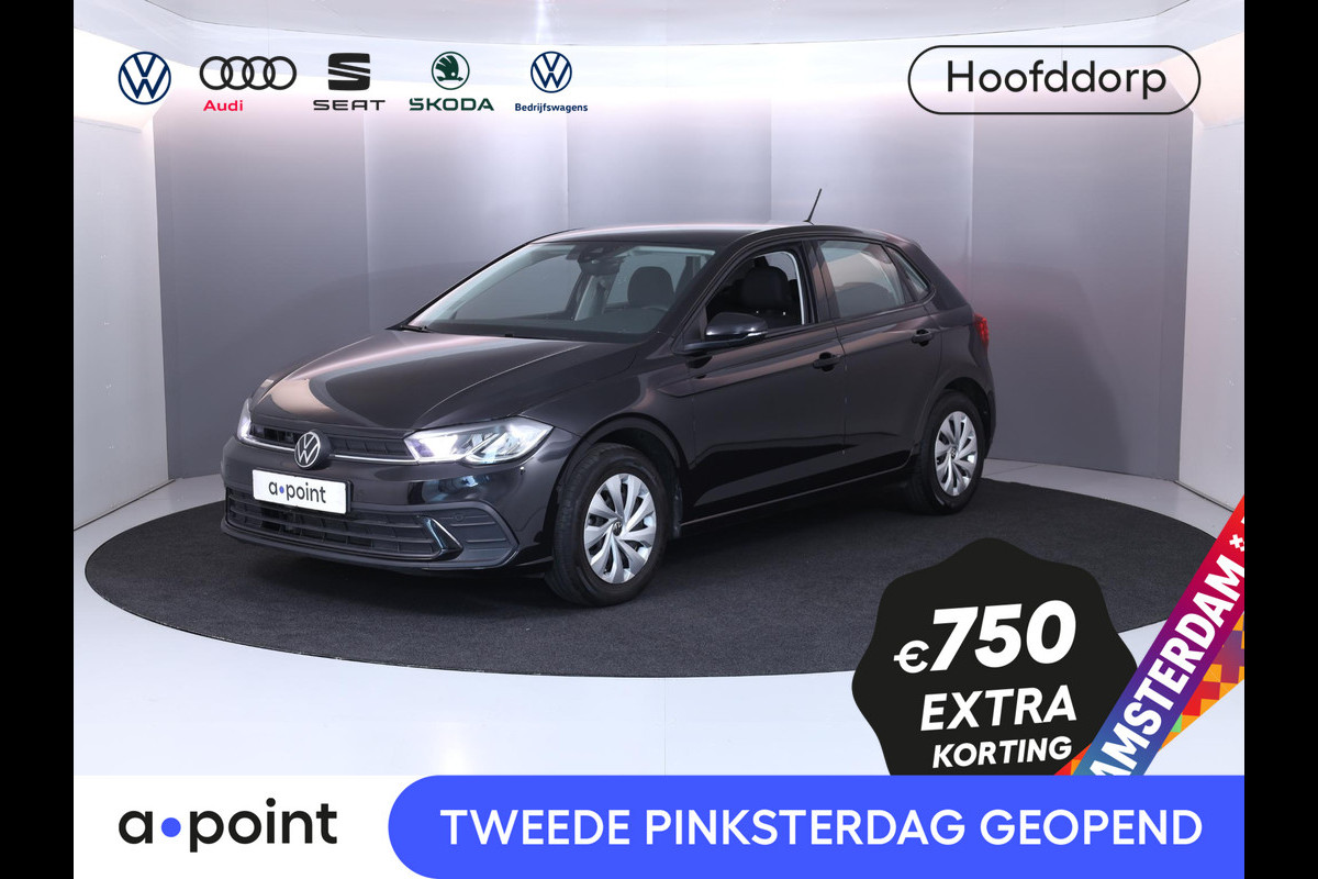 Volkswagen Polo 1.0 TSI Life 95 pk Automaat (DSG) | Navigatie via App | Parkeersensoren (Park assist) | Adaptieve cruise control | Stoelverwarming | LED koplampen |