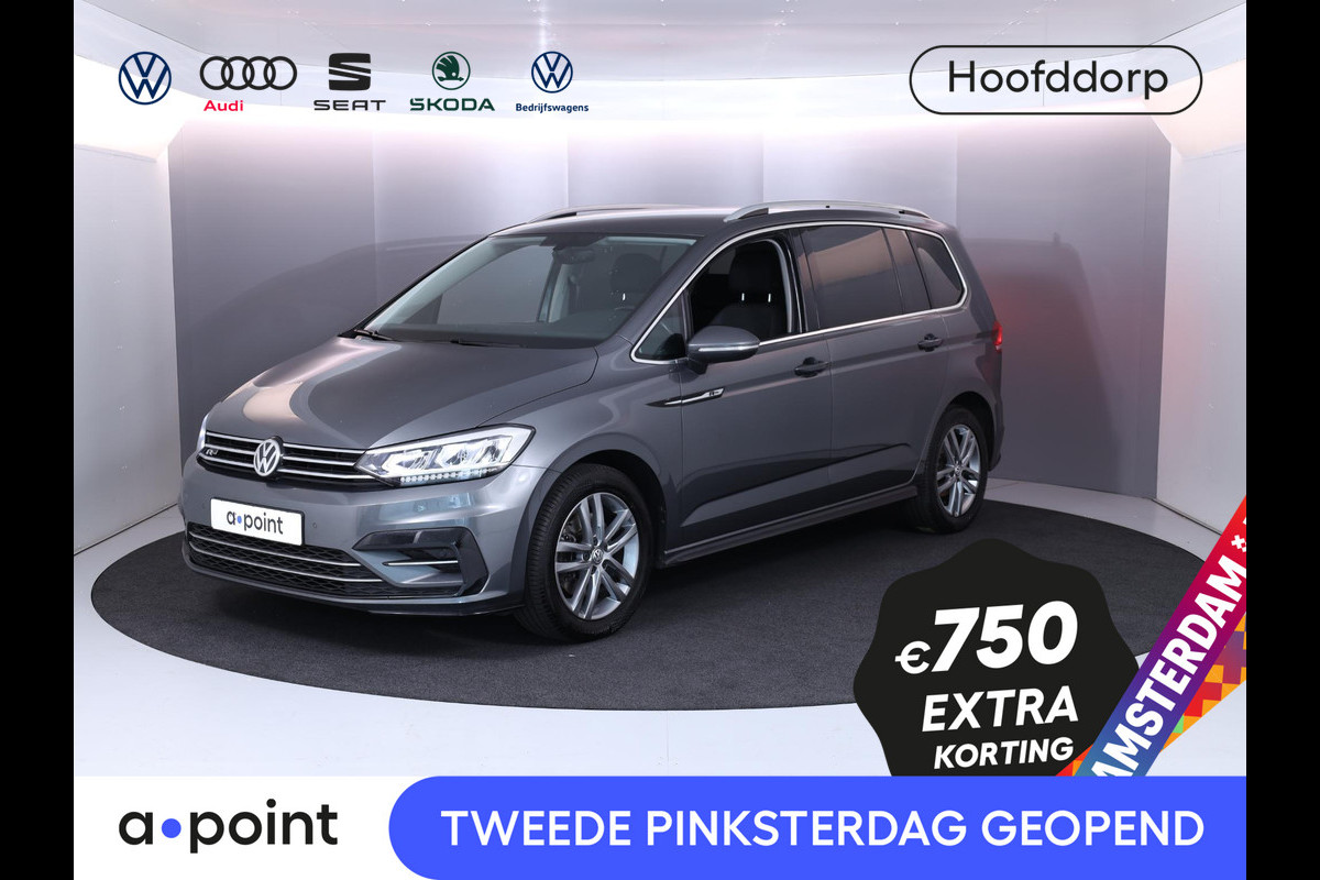 Volkswagen Touran 1.4 TSI Highline Edition R 7p 150pk DSG| Navi| Trekhaak| Alarm|Camera| 17'LM-velgen Volkswagen Touran 1.4 TSI Highline Edition R 7p 150pk DSG| Navi| Trekhaak| Alarm|Camera| 17'LM-velgen