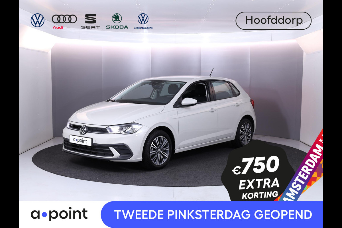 Volkswagen Polo 1.0 TSI Life 95 pk Automaat (DSG) | LM-velgen| Navigatie via App | Parkeersensoren (Park assist) | Adaptieve cruise control | Stoelverwarming | LED koplampen | Dodehoek detectie | Volkswagen Polo 1.0 TSI Life 95 pk Automaat (DSG) | LM-velgen| Navigatie via App | Parkeersensoren (Park assist) | Adaptieve cruise control | Stoelverwarming | LED koplampen | Dodehoek detectie |