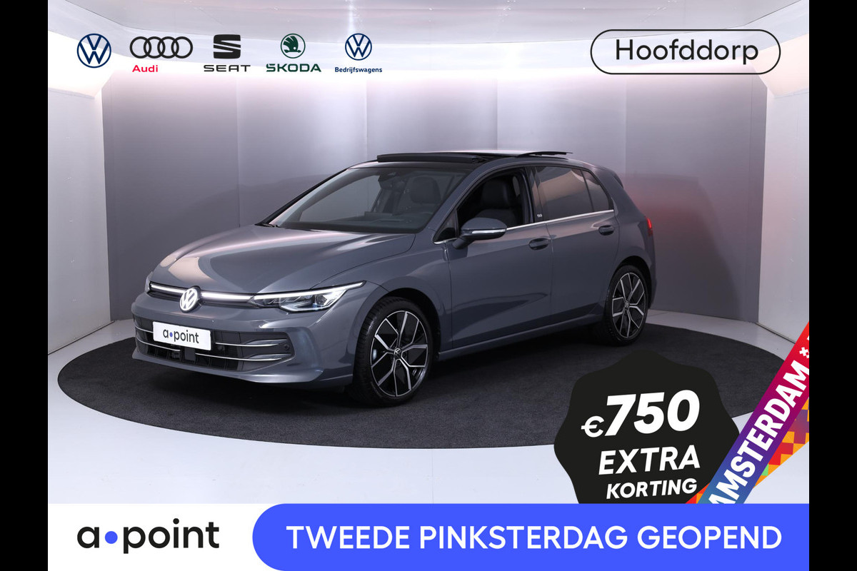 Volkswagen Golf 1.5 eTSI Style 50 edition 150 pk Automaat (DSG) | Navigatie | Panoramadak | Elektr. trekhaak | Parkeersensoren | Achteruitrijcamera | Adaptieve cruise control | Stoelverwarming | Volkswagen Golf 1.5 eTSI Style 50 edition 150 pk Automaat (DSG) | Navigatie | Panoramadak | Elektr. trekhaak | Parkeersensoren | Achteruitrijcamera | Adaptieve cruise control | Stoelverwarming |