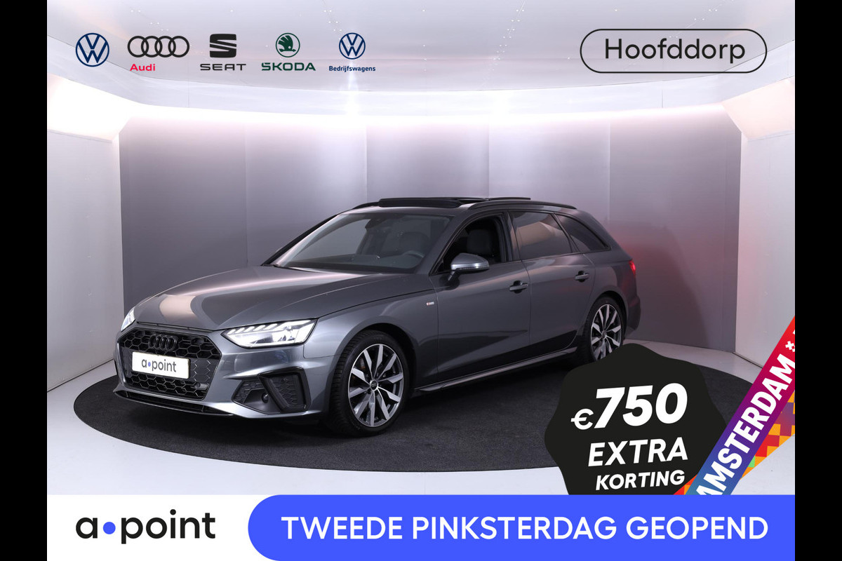 Audi A4 Avant 35 TFSI S edition 150 pk S-tronic | Panoramadak | Verlengde garantie | Navigatie | Parkeersensoren | LED koplampen | Stoelverwarming | S-Line | Audi A4 Avant 35 TFSI S edition 150 pk S-tronic | Panoramadak | Verlengde garantie | Navigatie | Parkeersensoren | LED koplampen | Stoelverwarming | S-Line |