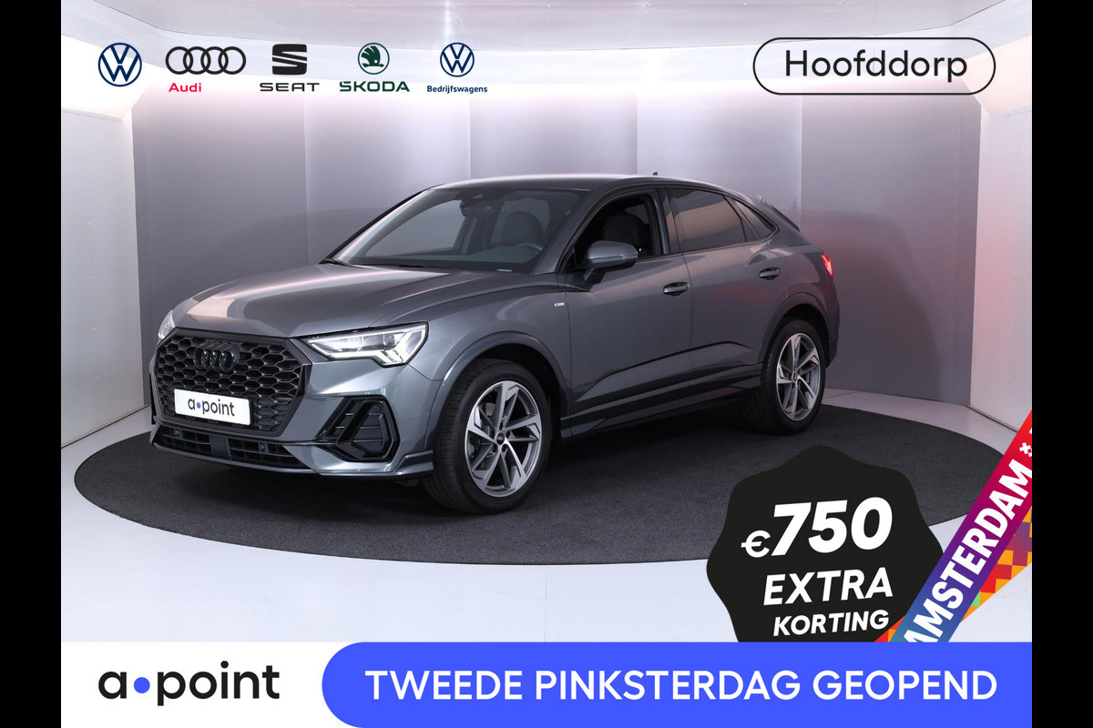 Audi Q3 Sportback 35 TFSI S Edition 150 pk S-tronic | Navigatie | Parkeersensoren | LED koplampen | Stoelverwarming | S-Line | Audi Q3 Sportback 35 TFSI S Edition 150 pk S-tronic | Navigatie | Parkeersensoren | LED koplampen | Stoelverwarming | S-Line |