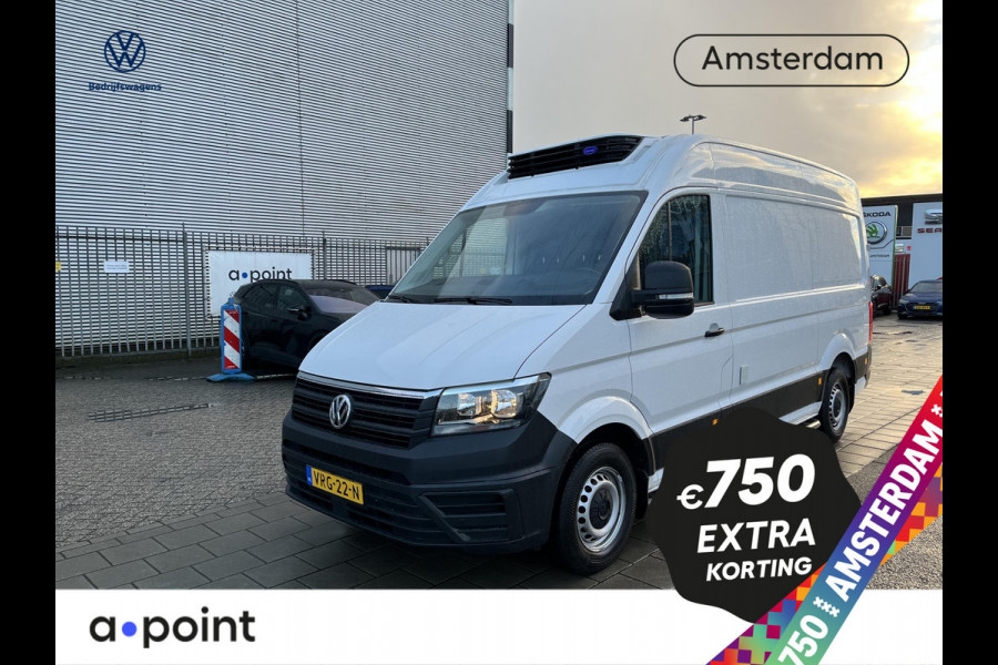 Volkswagen Crafter 35 2.0 TDI L3H2 Koelwagen 177 pk | Nachtkoeling | Carrier | Navigatie | Parkeersensoren | Achteruitrijcamera | Airco | 2 zitplaatsen rechtsvoor |