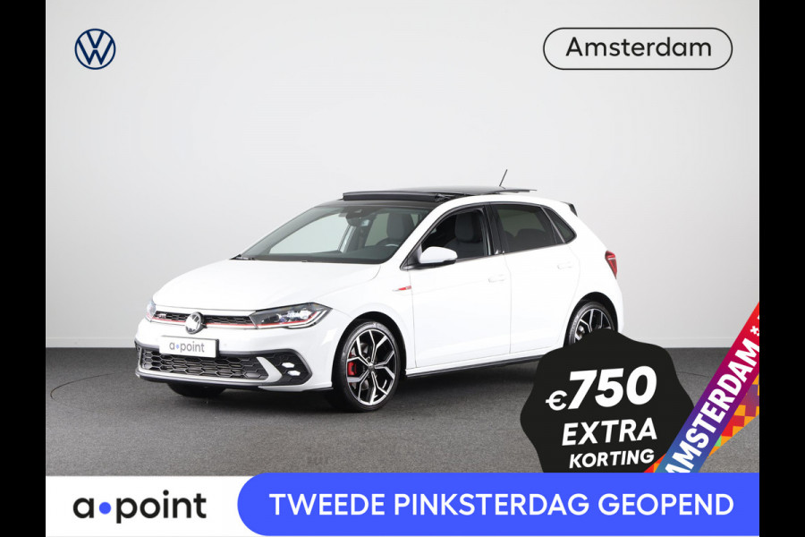 Volkswagen Polo 2.0 TSI GTI 207 pk Automaat (DSG) | Verlengde garantie | Navigatie via App | Panoramadak | Parkeersensoren | Achteruitrijcamera | Stoelverwarming |