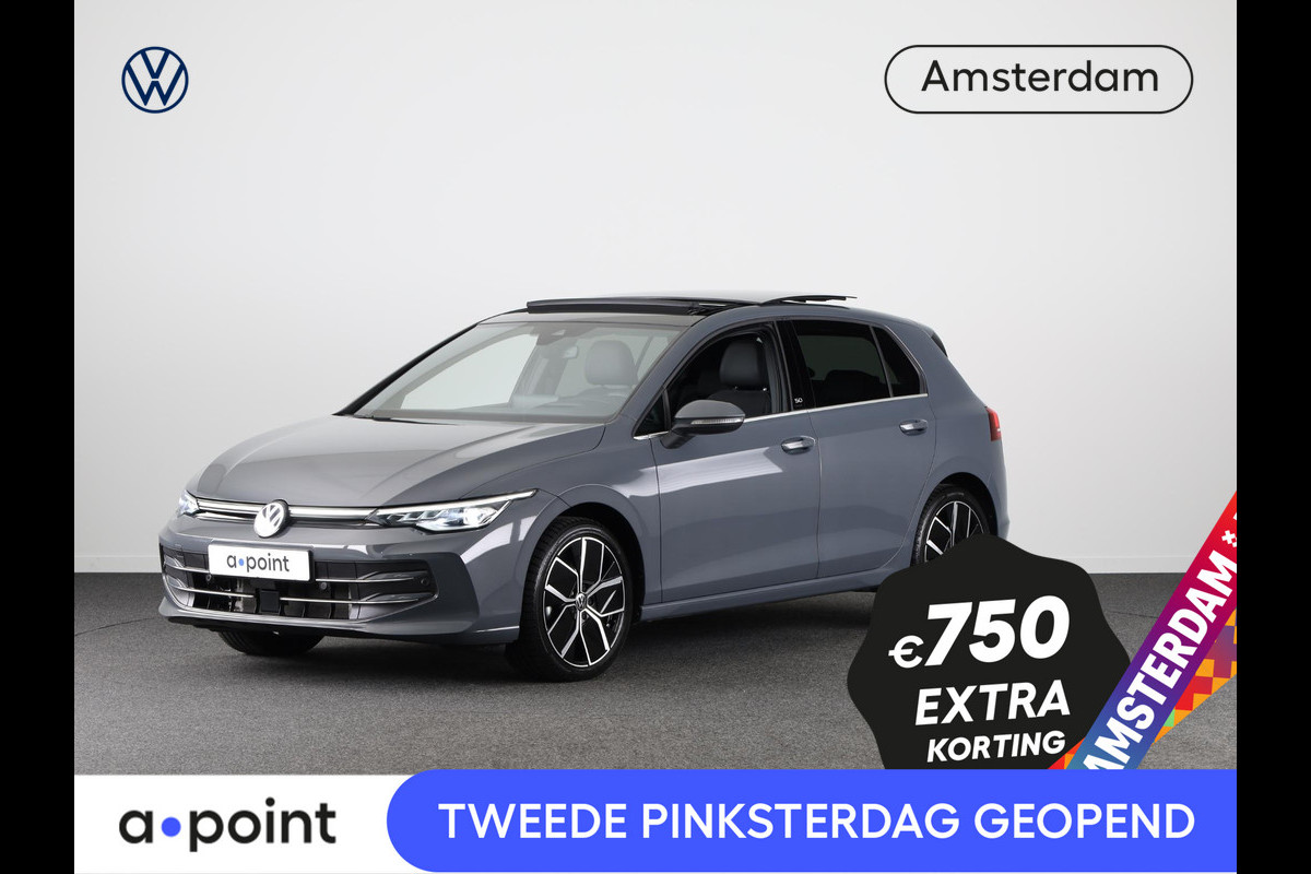 Volkswagen Golf 1.5 eTSI Style 50 edition 150 pk Automaat (DSG) | Navigatie | Panoramadak | Elektr. trekhaak | Parkeersensoren | Achteruitrijcamera | Adaptieve cruise control | Stoelverwarming | Volkswagen Golf 1.5 eTSI Style 50 edition 150 pk Automaat (DSG) | Navigatie | Panoramadak | Elektr. trekhaak | Parkeersensoren | Achteruitrijcamera | Adaptieve cruise control | Stoelverwarming |