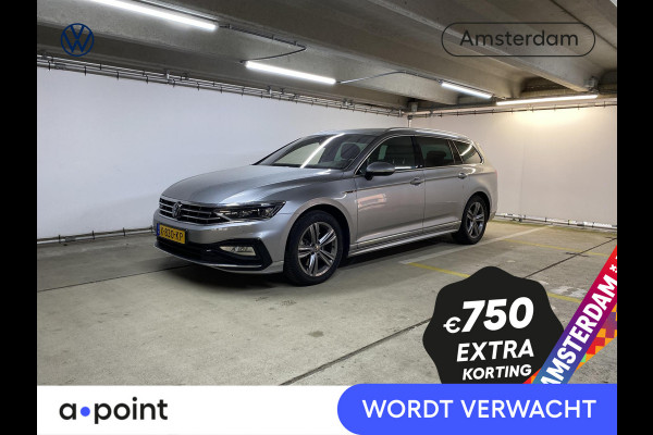Volkswagen Passat Variant 1.5 TSI R-Line Business 150 pk Automaat (DSG) | Verlengde garantie | Navigatie | Parkeersensoren | Achteruitrijcamera | Stoelverwarming | Matrix LED koplampen |