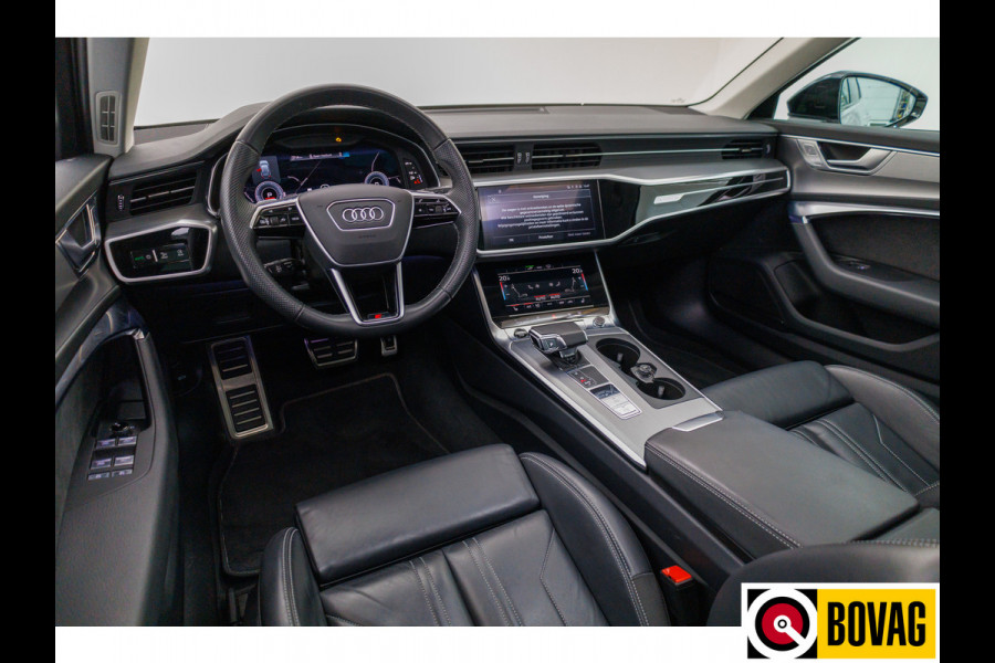 Audi A6 Avant 55 TFSI e quattro Pro Line S Competition 367 PK | Adaptief onderstel | Panoramadak Vol leer, 360 Camera, B&O, Trekhaak