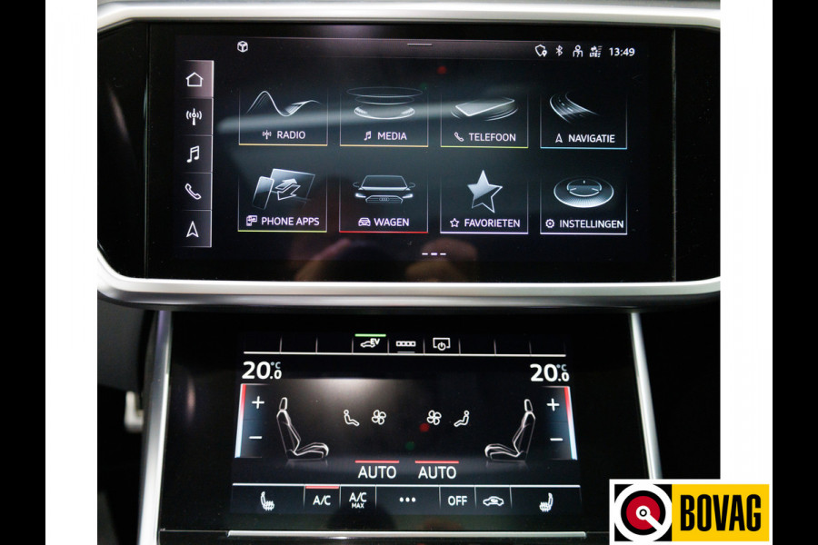 Audi A6 Avant 55 TFSI e quattro Pro Line S Competition 367 PK | Adaptief onderstel | Panoramadak Vol leer, 360 Camera, B&O, Trekhaak