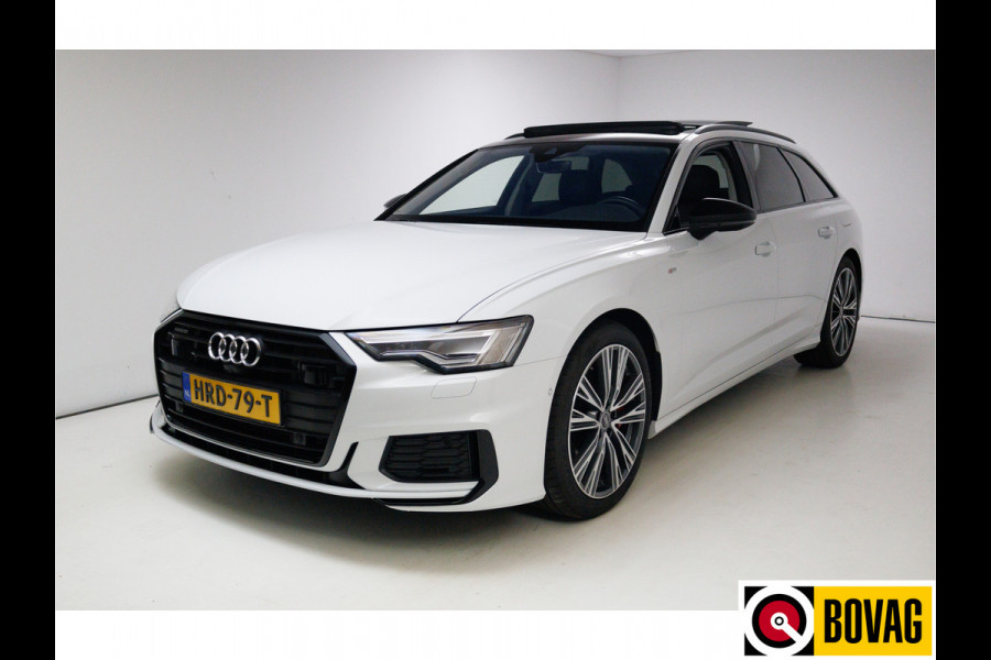 Audi A6 Avant 55 TFSI e quattro Pro Line S Competition 367 PK | Adaptief onderstel | Panoramadak Vol leer, 360 Camera, B&O, Trekhaak