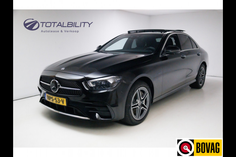 Mercedes-Benz E-Klasse 300 e 4MATIC AMG Line | Pano | Burmester | 360 Camera | Widescreen Apple carplay / Android auto, Sfeerverlichting