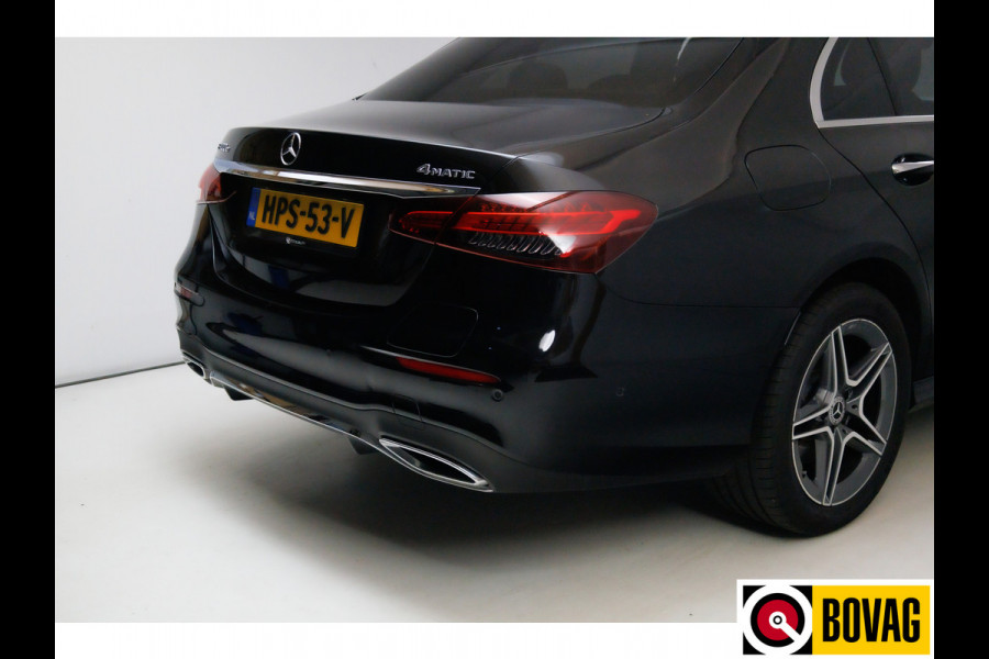 Mercedes-Benz E-Klasse 300 e 4MATIC AMG Line | Pano | Burmester | 360 Camera | Widescreen Apple carplay / Android auto, Sfeerverlichting