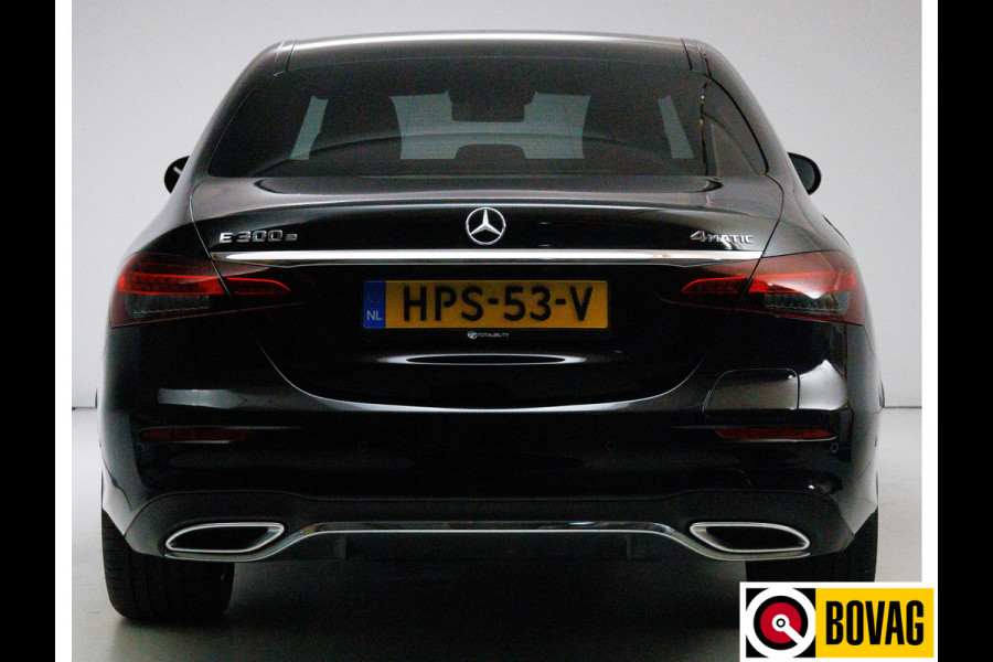 Mercedes-Benz E-Klasse 300 e 4MATIC AMG Line | Pano | Burmester | 360 Camera | Widescreen Apple carplay / Android auto, Sfeerverlichting