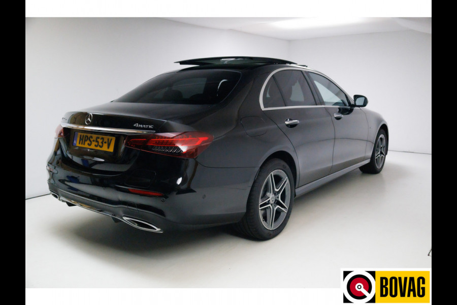 Mercedes-Benz E-Klasse 300 e 4MATIC AMG Line | Pano | Burmester | 360 Camera | Widescreen Apple carplay / Android auto, Sfeerverlichting