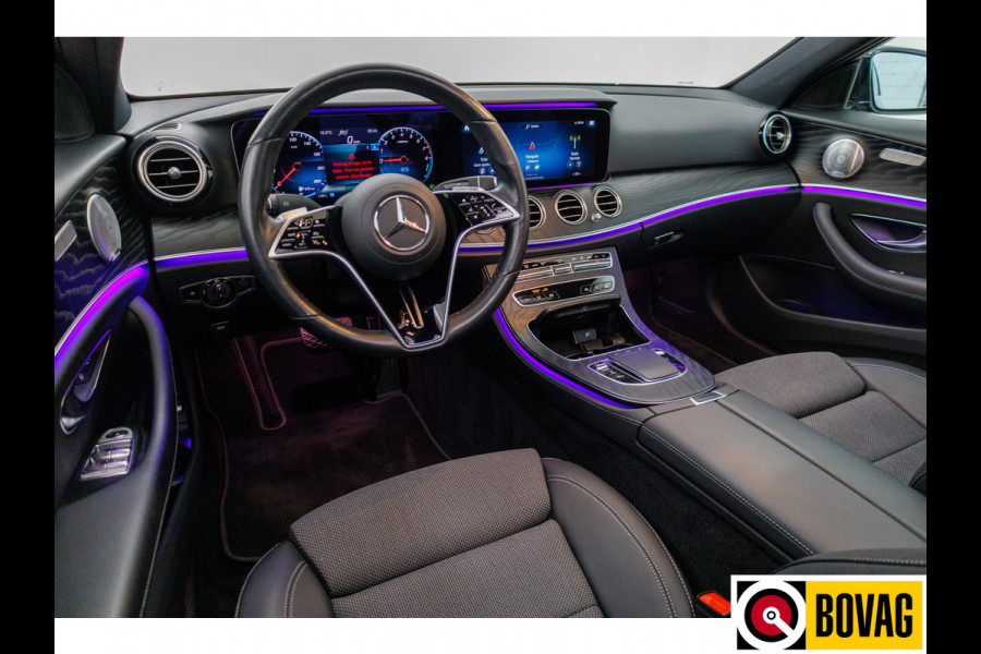 Mercedes-Benz E-Klasse 300 e 4MATIC AMG Line | Pano | Burmester | 360 Camera | Widescreen Apple carplay / Android auto, Sfeerverlichting