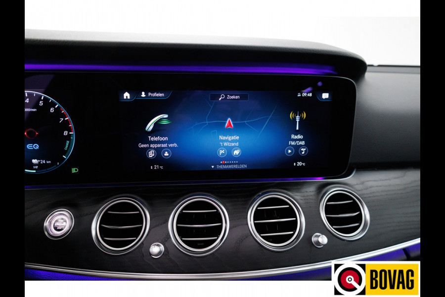 Mercedes-Benz E-Klasse 300 e 4MATIC AMG Line | Pano | Burmester | 360 Camera | Widescreen Apple carplay / Android auto, Sfeerverlichting
