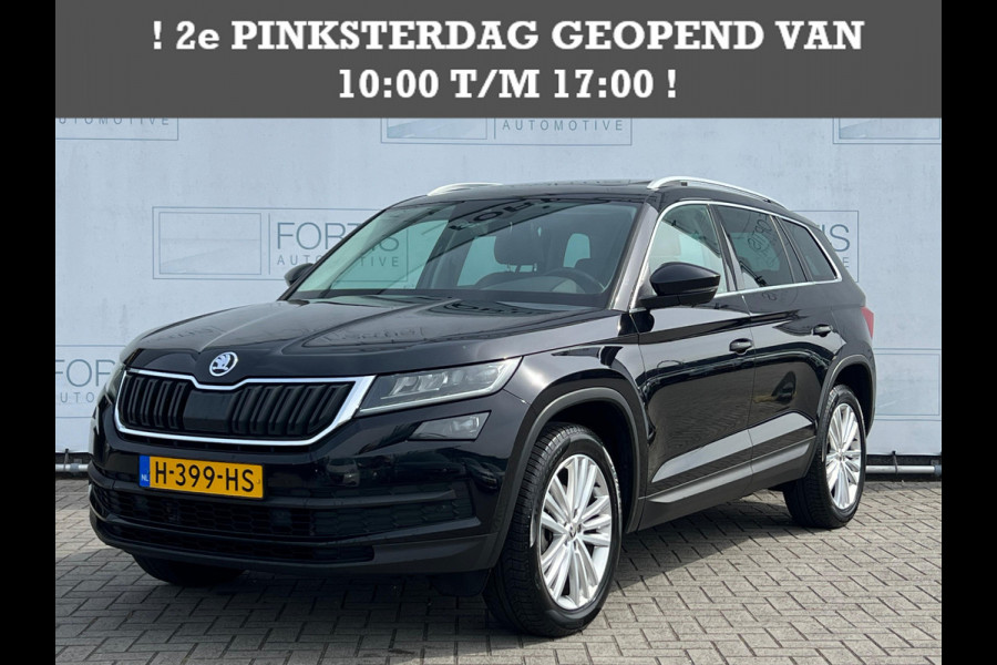 Škoda Kodiaq 1.5 TSI Limited Business Edition 7p. NL AUTO | 7 PERSOONS | PANO | AUTOMAAT | CARPLAY | HALF LEDER | ! 2DE PINKSTERDAG GEOPEND VAN 10:00 UUR T/M 17:00 UUR