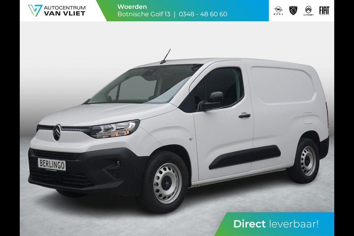 Citroën E-Berlingo L2 50 kWh | 8 jaar garantie | navi incl. Apple Carplay | 2x camera | parkeersensoren voor/achter | rijklaarprijs
