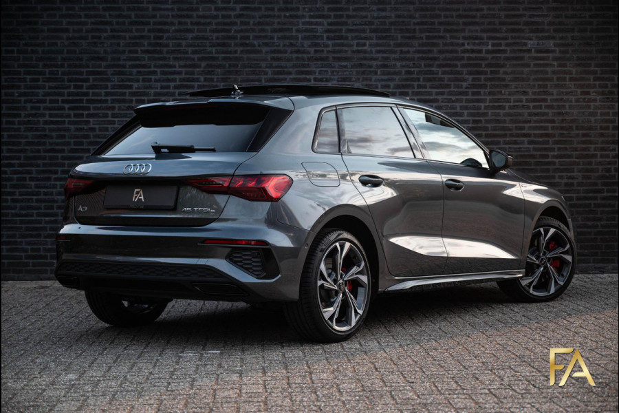 Audi A3 Sportback 45 TFSI e S edition Competition Panodak|RS Seats|MatrixLED|B&O