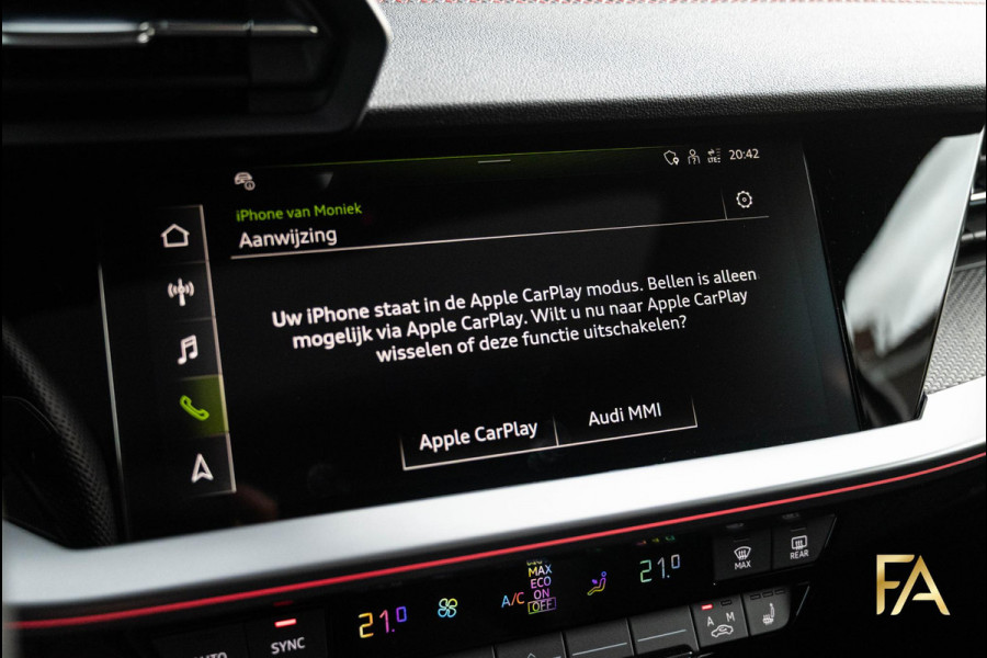 Audi A3 Sportback 45 TFSI e S edition Competition Panodak|RS Seats|MatrixLED|B&O