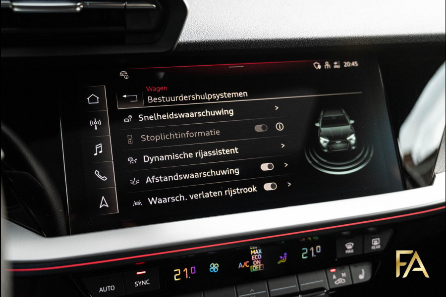 Audi A3 Sportback 45 TFSI e S edition Competition Panodak|RS Seats|MatrixLED|B&O