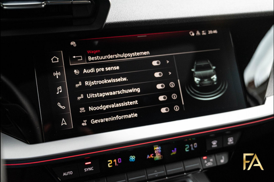Audi A3 Sportback 45 TFSI e S edition Competition Panodak|RS Seats|MatrixLED|B&O
