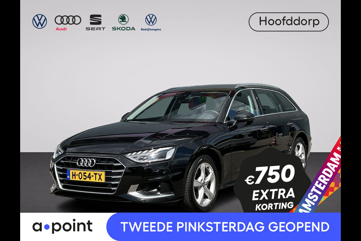 Audi A4 Avant 35 TFSI Launch edition Business 150pk S-tronic | Navigatie | LEd koplampen | Sportstoelen | Virtual Cockpit | Stoelverwarming Audi A4 Avant 35 TFSI Launch edition Business 150pk S-tronic | Navigatie | LEd koplampen | Sportstoelen | Virtual Cockpit | Stoelverwarming