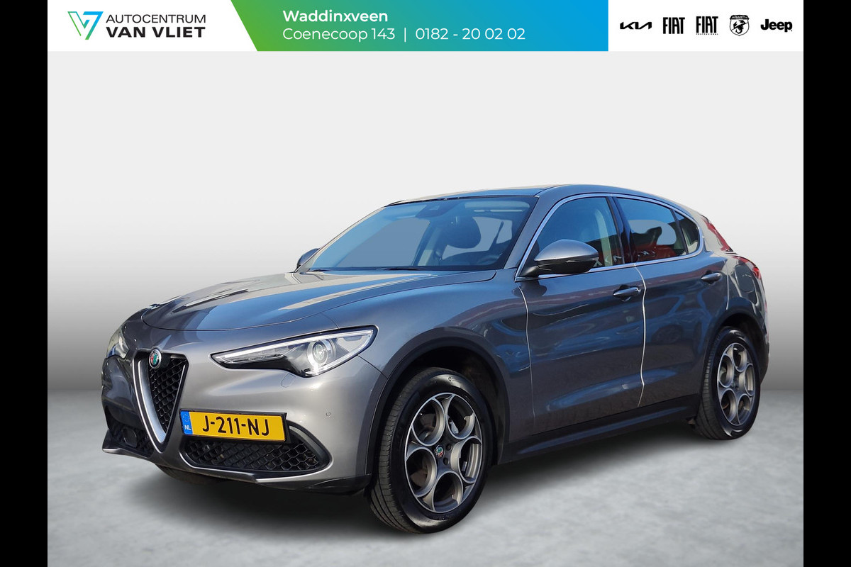 Alfa Romeo Stelvio 2.0 Turbo Aut. AWD 200pk Super | Schuif/Kantel dak | Trekhaak | Leder | Navi | Elek. Stoelen Alfa Romeo Stelvio 2.0 Turbo Aut. AWD 200pk Super | Schuif/Kantel dak | Trekhaak | Leder | Navi | Elek. Stoelen