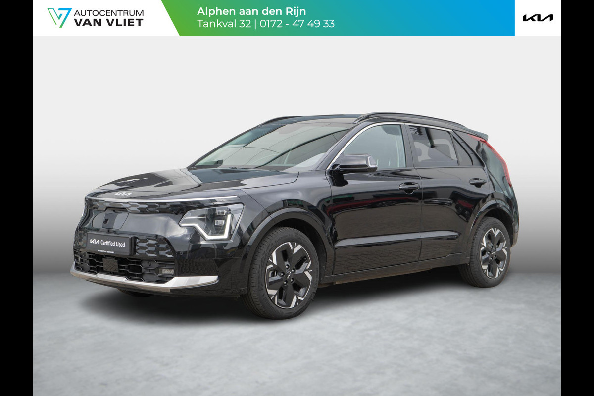 Kia Niro EV Edition Advanced 64.8 kWh Leder l Stoel/Stuurverwarming l PDC voor & achter Kia Niro EV Edition Advanced 64.8 kWh Leder l Stoel/Stuurverwarming l PDC voor & achter