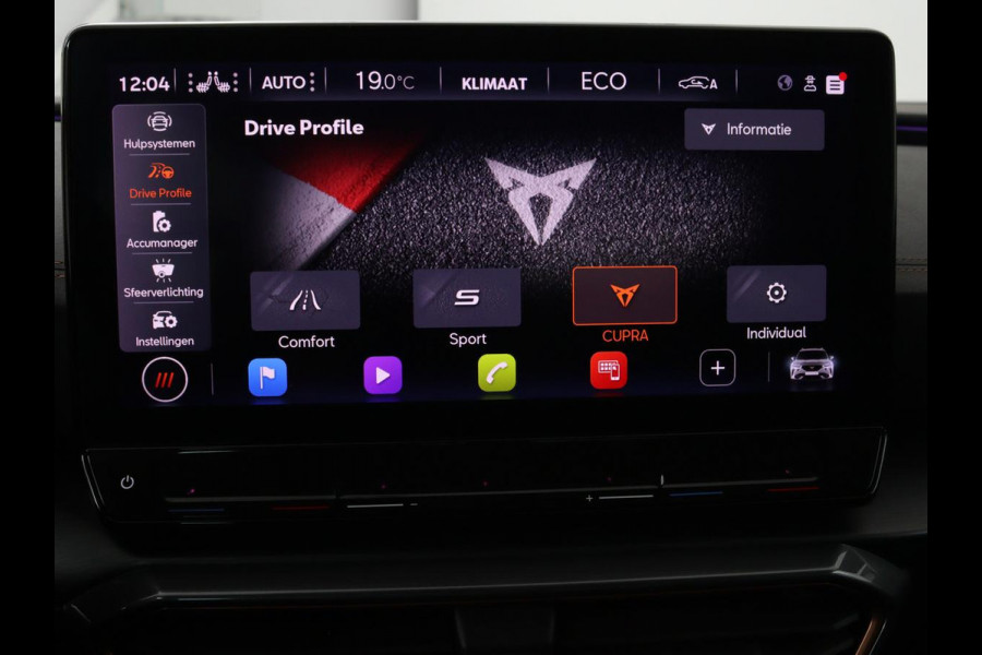 CUPRA Formentor 1.4 e-Hybrid VZ | 245pk | Stoel & stuurverwarming | Carplay | Camera | Adaptive cruise | Navigatie | Memory | Sfeerverlichting | PHEV