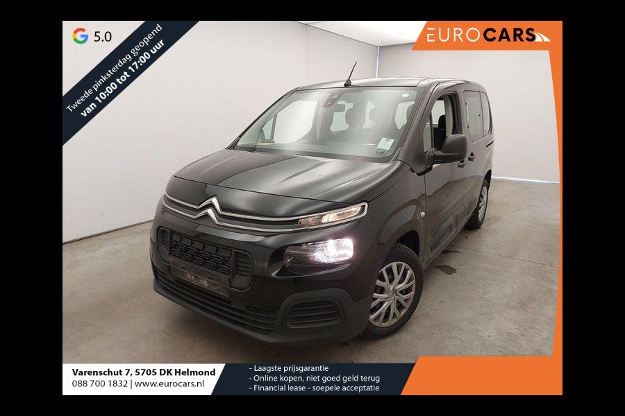 Citroën Berlingo 1.2 PureTech Live 110pk 6-Bak Airco Cruise Control 2 Schuifdeuren Bluetooth Slechts 48000 km!