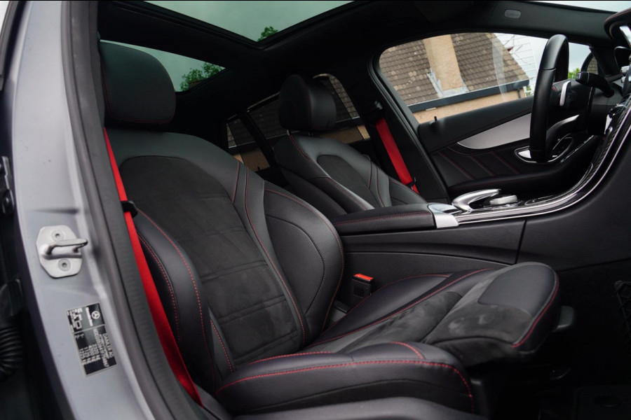 Mercedes-Benz C-Klasse Estate AMG 43 4MATIC | Burmester | Panorama | Designo Matte Grey | Luxe Leder / Alcantara | Camera | NIEUW