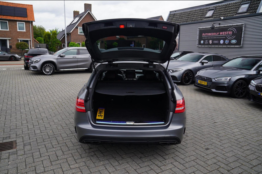 Mercedes-Benz C-Klasse Estate AMG 43 4MATIC | Burmester | Panorama | Designo Matte Grey | Luxe Leder / Alcantara | Camera | NIEUW