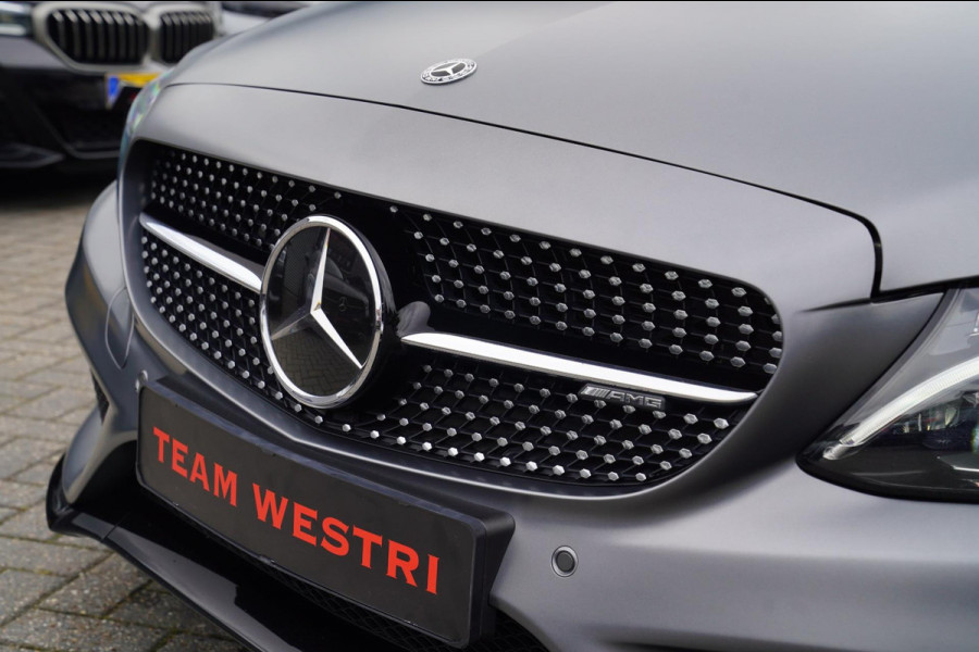 Mercedes-Benz C-Klasse Estate AMG 43 4MATIC | Burmester | Panorama | Designo Matte Grey | Luxe Leder / Alcantara | Camera | NIEUW
