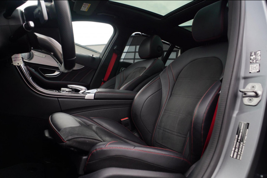 Mercedes-Benz C-Klasse Estate AMG 43 4MATIC | Burmester | Panorama | Designo Matte Grey | Luxe Leder / Alcantara | Camera | NIEUW