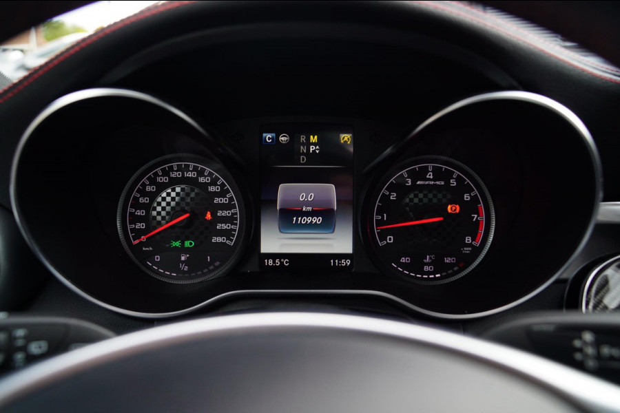 Mercedes-Benz C-Klasse Estate AMG 43 4MATIC | Burmester | Panorama | Designo Matte Grey | Luxe Leder / Alcantara | Camera | NIEUW