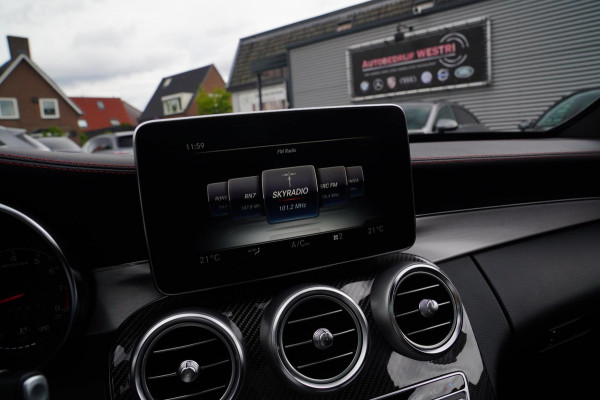 Mercedes-Benz C-Klasse Estate AMG 43 4MATIC | Burmester | Panorama | Designo Matte Grey | Luxe Leder / Alcantara | Camera | NIEUW