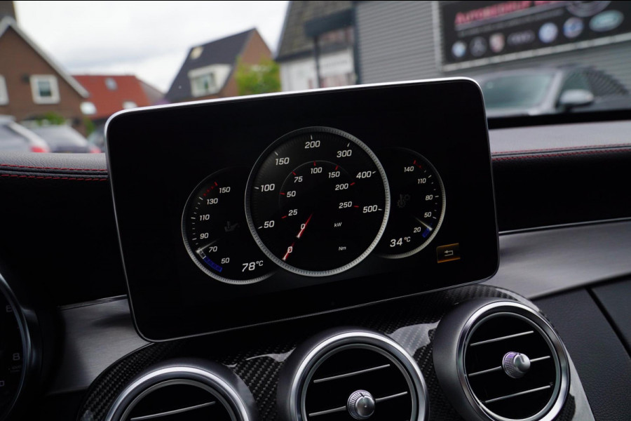 Mercedes-Benz C-Klasse Estate AMG 43 4MATIC | Burmester | Panorama | Designo Matte Grey | Luxe Leder / Alcantara | Camera | NIEUW
