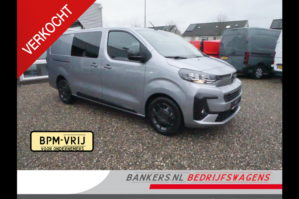 Citroën Jumpy 2.0HDI 180PK, L3, Automaat, Dubbel Cabine, Airco, Citroën Jumpy 2.0HDI 180PK, L3, Automaat, Dubbel Cabine, Airco,