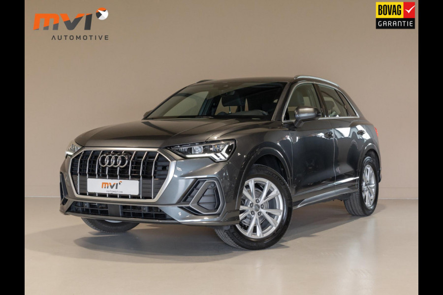 Audi Q3 35 TFSI 2x S-Line / 150pk / Trekhaak / Keyless entry / Stoelverwarming /