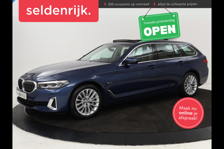 BMW 5 Serie 530e xDrive High Executive | Luxury Line | Panoramadak | Nappaleder | Stoelventilatie | Head-Up | Carplay | Live Cockpit | Adaptive LED | Stoelverwarming | Navigatie | PHEV