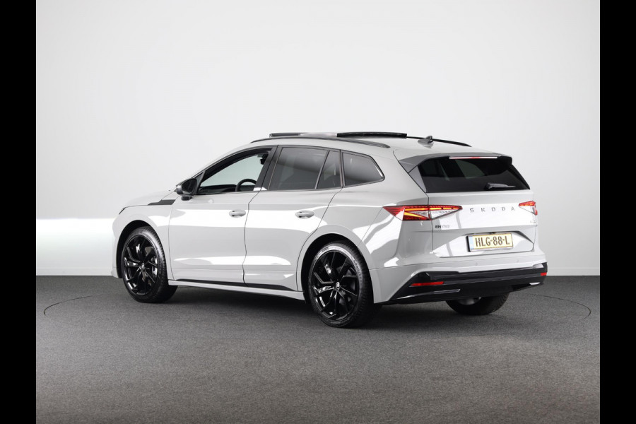 Škoda Enyaq 85 Sportline 286pk | Light Band | Canton Sound | Head up | Panoramadak | 21 inch black |