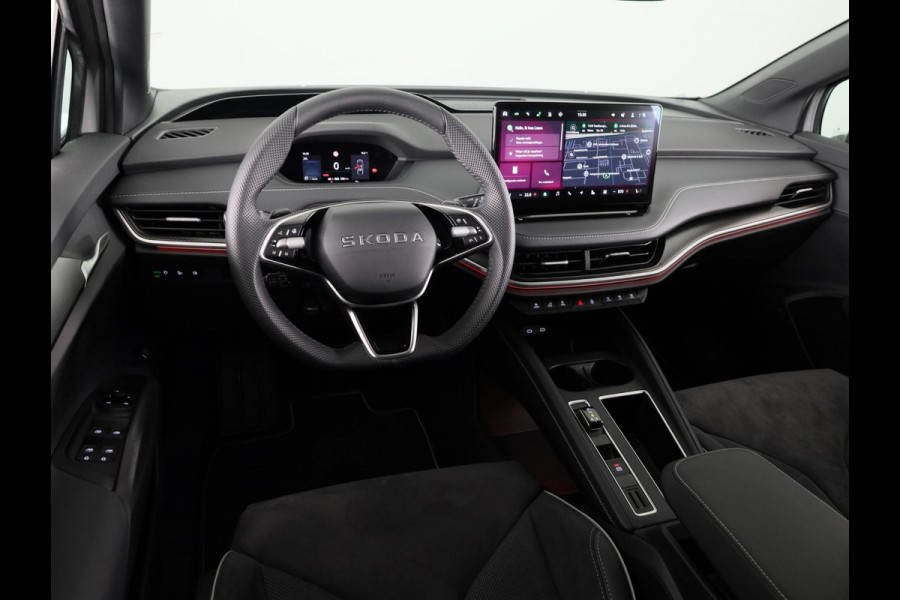 Škoda Enyaq 85 Sportline 286pk | Light Band | Canton Sound | Head up | Panoramadak | 21 inch black |