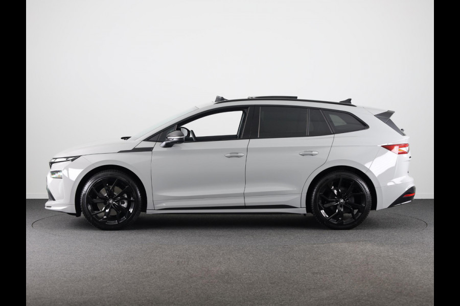 Škoda Enyaq 85 Sportline 286pk | Light Band | Canton Sound | Head up | Panoramadak | 21 inch black |
