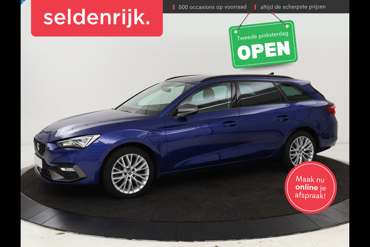 Seat Leon 1.4 TSI e-Hybrid PHEV FR | Stoel & stuurverwarming | Adaptive cruise | Carplay | Park Assist | Navigatie | Sfeerverlichting | Full LED Seat Leon 1.4 TSI e-Hybrid PHEV FR | Stoel & stuurverwarming | Adaptive cruise | Carplay | Park Assist | Navigatie | Sfeerverlichting | Full LED