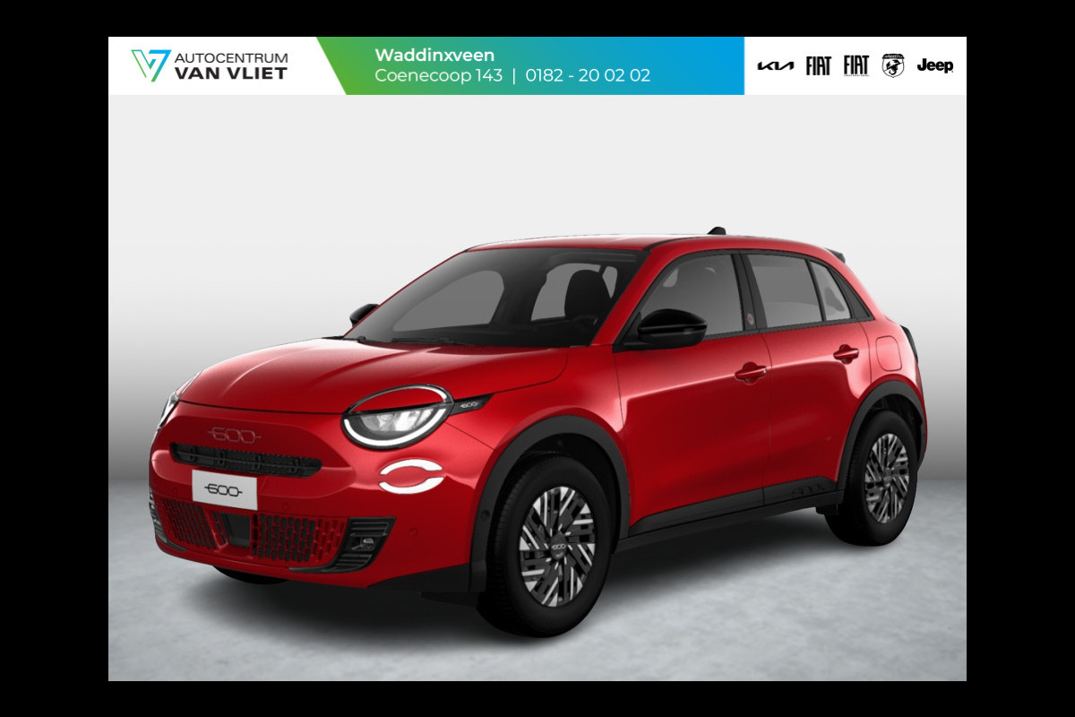 Fiat 600E RED 54 kWh | Clima | Cruise | LED | PDC | Apple Carplay | Fiat 600E RED 54 kWh | Clima | Cruise | LED | PDC | Apple Carplay |
