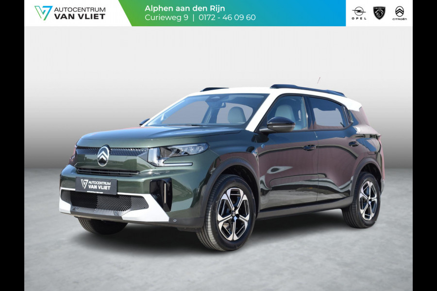 Citroën Ë-C3 Aircross Max 113pk 44 kWh 3 FASE | ACHTERUITRIJCAMERA MET SENSOREN | NAVI & CARPLAY | E.C.C. | UIT VOORRAAD LEVERBAAR