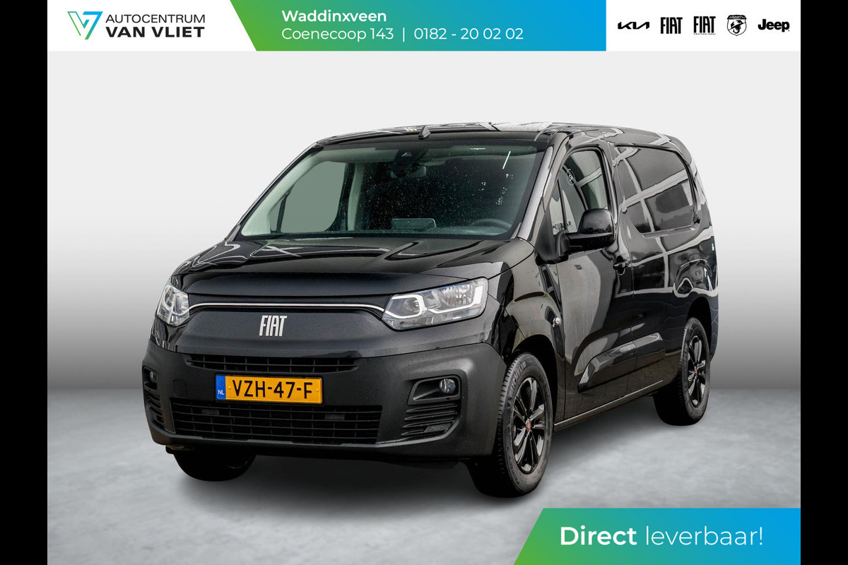 Fiat E-Doblò 136 L2 50 kWh | Clima | 16" | Camera | PDC | Laadruimte pakket | Apple Carplay | Look pakket Fiat E-Doblò 136 L2 50 kWh | Clima | 16" | Camera | PDC | Laadruimte pakket | Apple Carplay | Look pakket