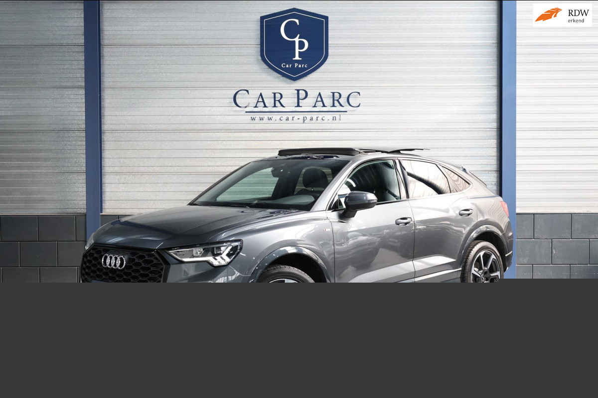 Audi Q3 Sportback 35 TFSI S Edition 3x S-line LED/VIRTUAL/SFEER/PANO/ALCANTARA+S.VERWARMING/19"LMV/CAM/LINE/ACC/12 MND GARANTIE! Audi Q3 Sportback 35 TFSI S Edition 3x S-line LED/VIRTUAL/SFEER/PANO/ALCANTARA+S.VERWARMING/19"LMV/CAM/LINE/ACC/12 MND GARANTIE!